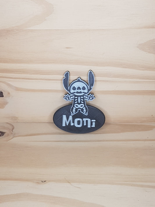 Name Tag Stitch Squelette