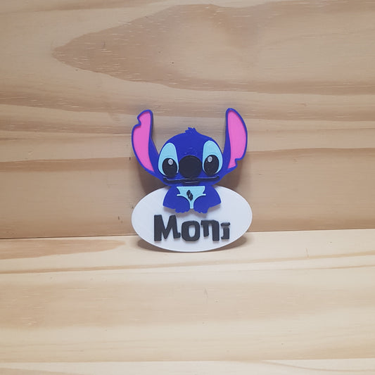 Name Tag Stitch multicolor