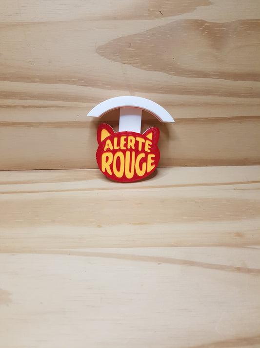 Support Alerte rouge